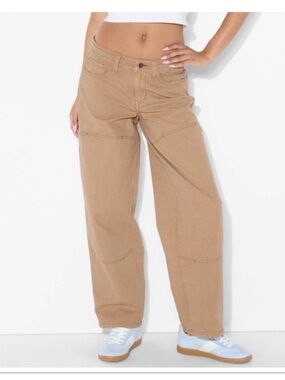 wild fable Women’s Low Rise Carpenter Pants Brown